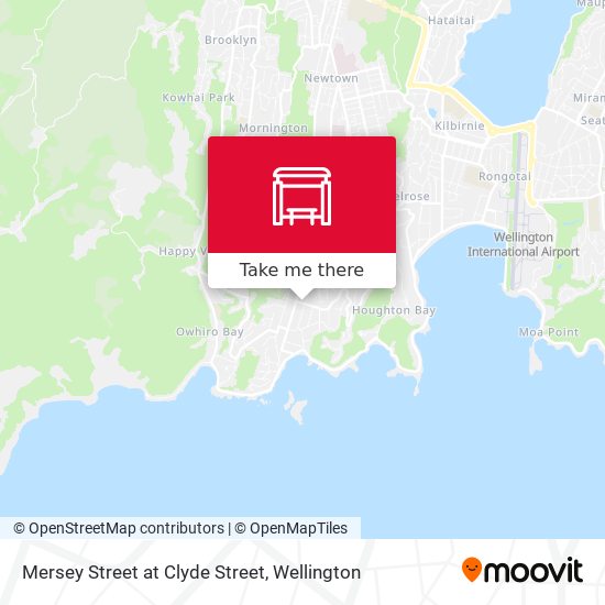 Mersey Street at Clyde Street地图