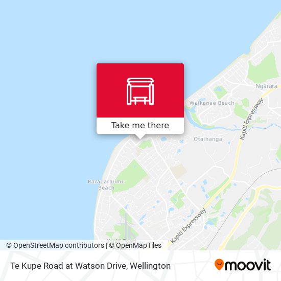 Te Kupe Road at Watson Drive map