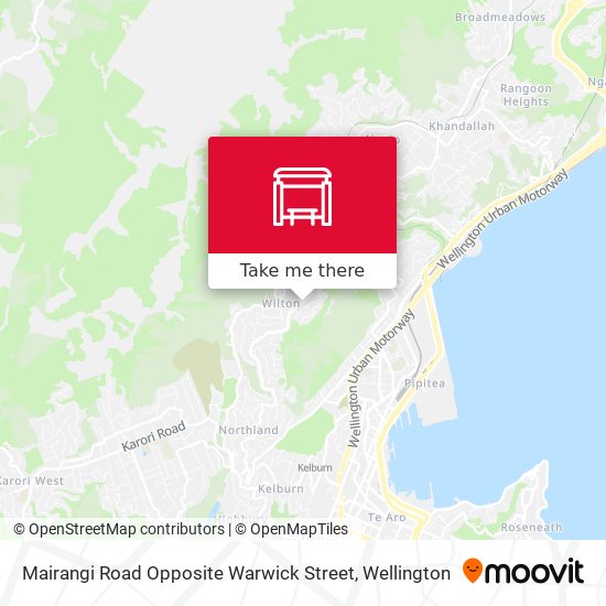 Mairangi Road Opposite Warwick Street地图