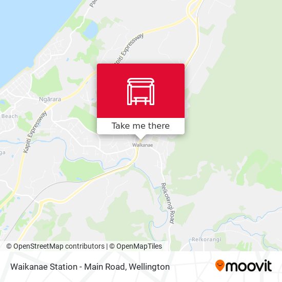 Waikanae Station - Main Road地图