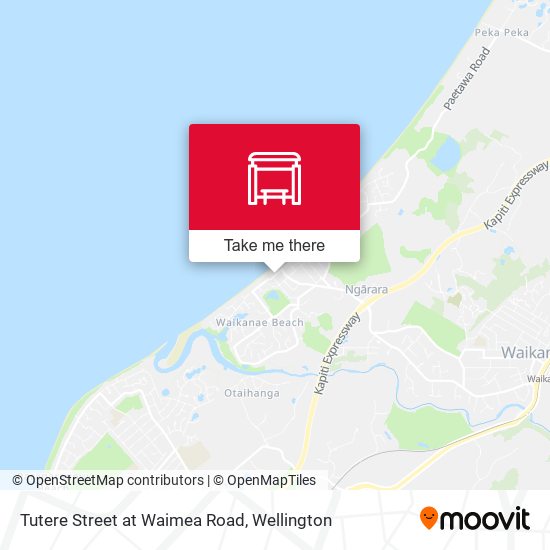 Tutere Street at Waimea Road地图