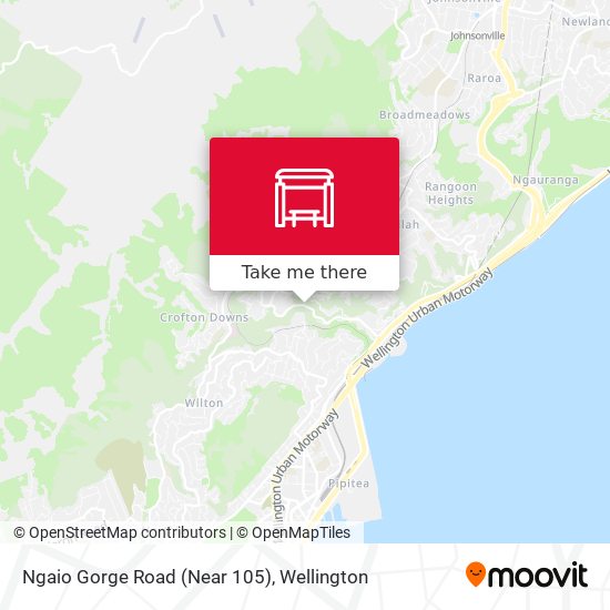 Ngaio Gorge Road (Near 105)地图