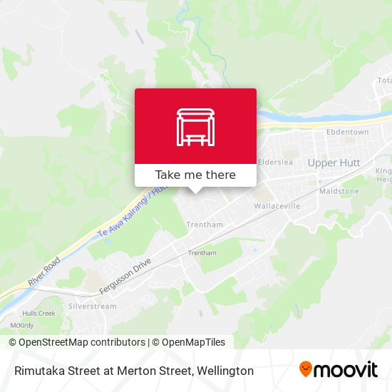 Rimutaka Street at Merton Street map