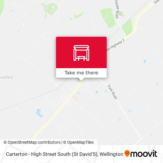 Carterton - High Street South (St David'S) map