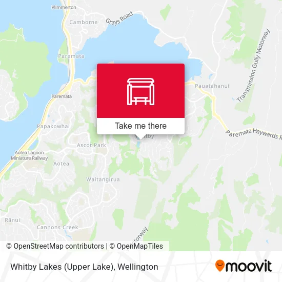Whitby Lakes (Upper Lake) map