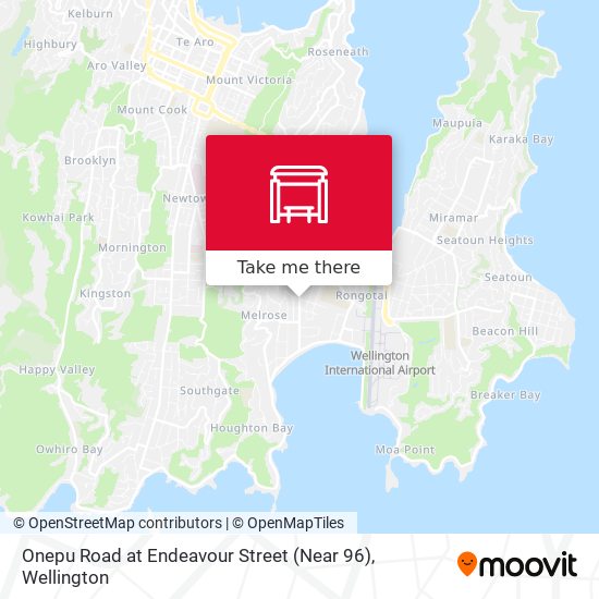 Onepu Road at Endeavour Street (Near 96) map