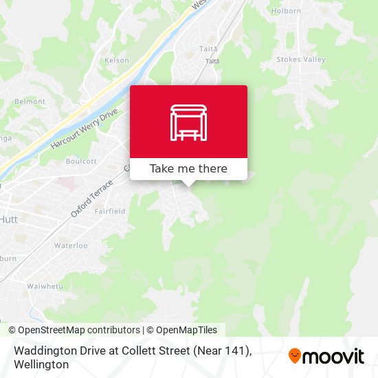 Waddington Drive at Collett Street (Near 141) map