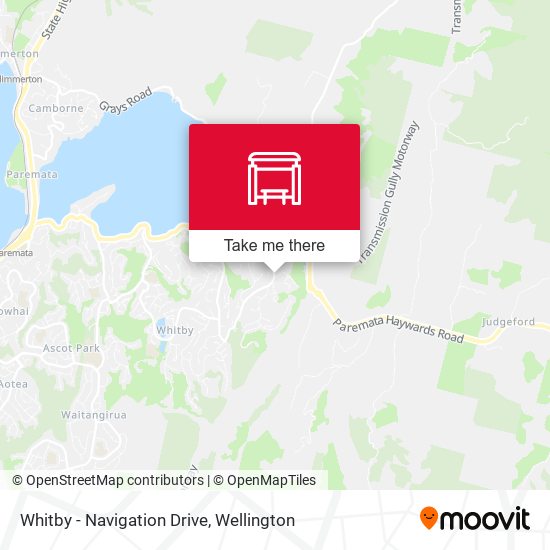 Whitby - Navigation Drive map