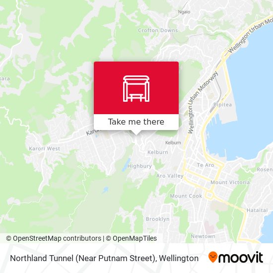 Northland Tunnel (Near Putnam Street) map