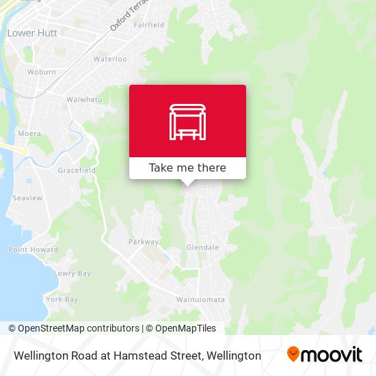 Wellington Road at Hamstead Street map