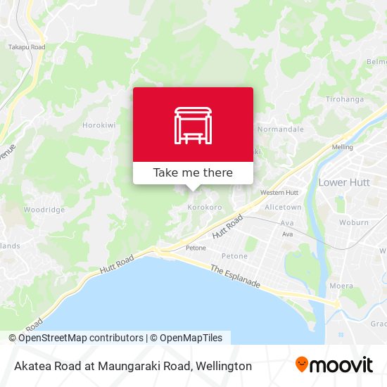 Akatea Road at Maungaraki Road map