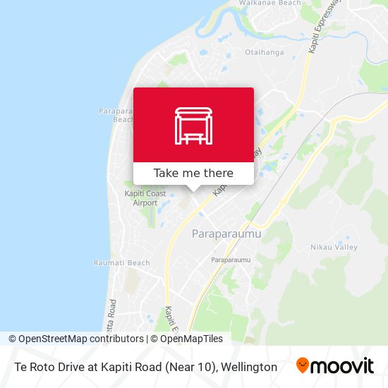 Te Roto Drive at Kapiti Road (Near 10) map