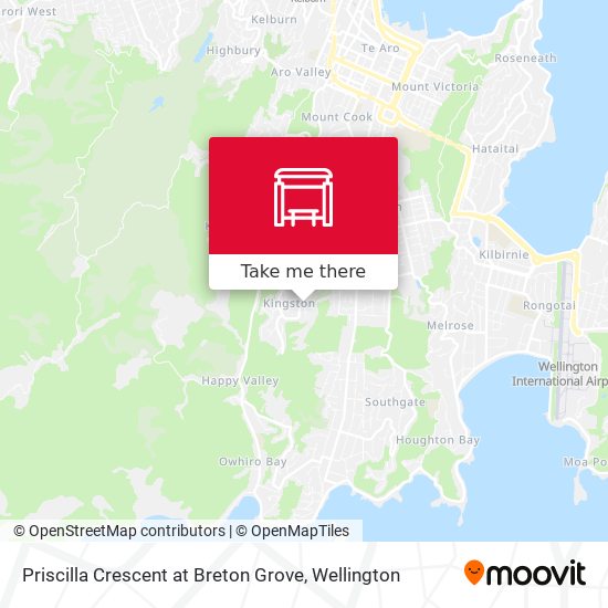 Priscilla Crescent at Breton Grove map