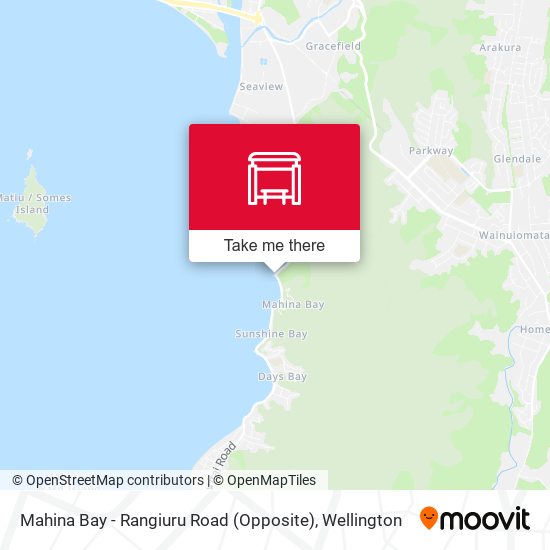 Mahina Bay - Rangiuru Road (Opposite) map