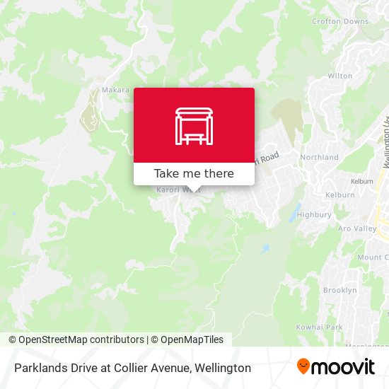 Parklands Drive at Collier Avenue地图