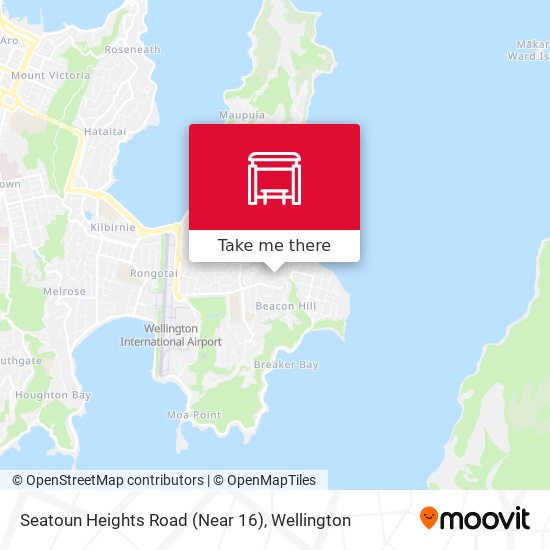 Seatoun Heights Road (Near 16) map