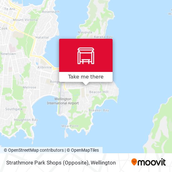 Strathmore Park Shops (Opposite) map