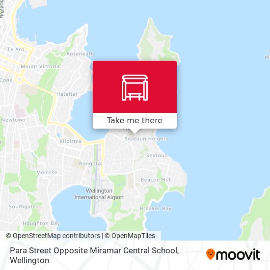 Para Street Opposite Miramar Central School map