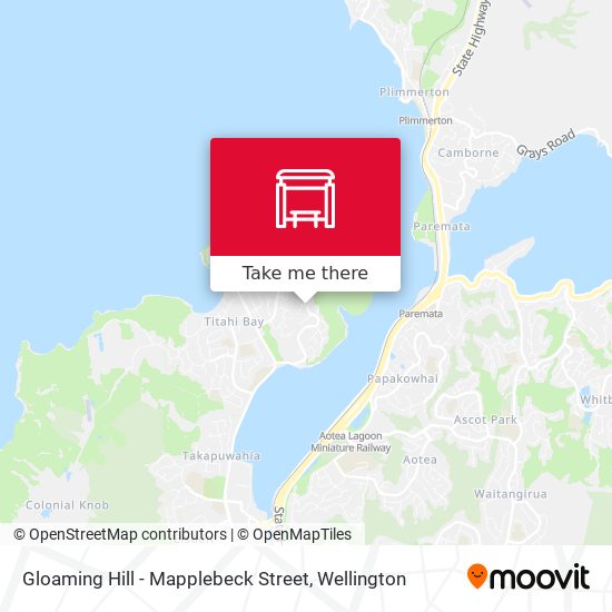Gloaming Hill - Mapplebeck Street map