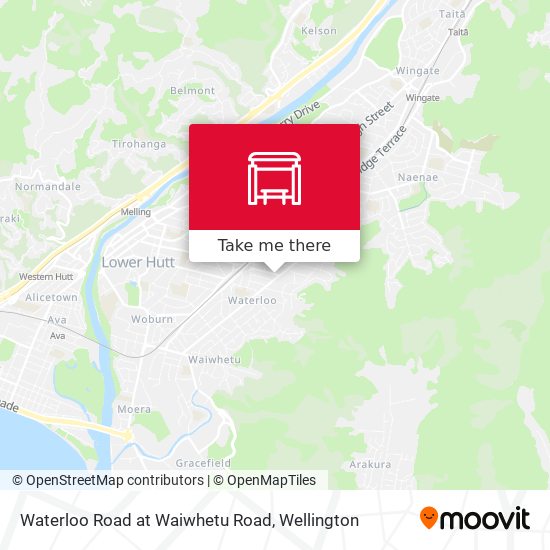 Waterloo Road at Waiwhetu Road地图