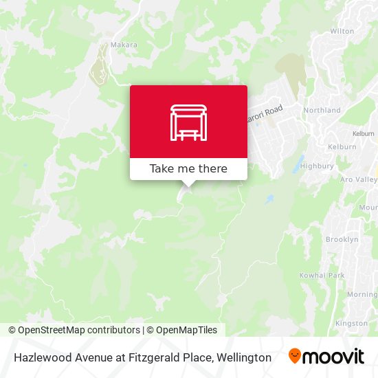 Hazlewood Avenue at Fitzgerald Place地图
