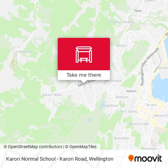 Karori Normal School - Karori Road map