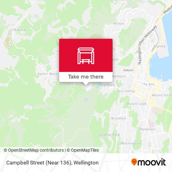 Campbell Street (Near 136) map