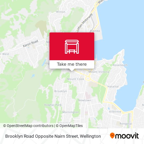 Brooklyn Road Opposite Nairn Street map