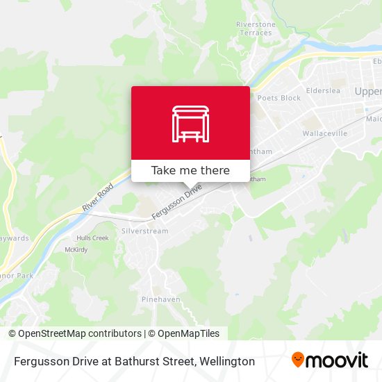 Fergusson Drive at Bathurst Street map