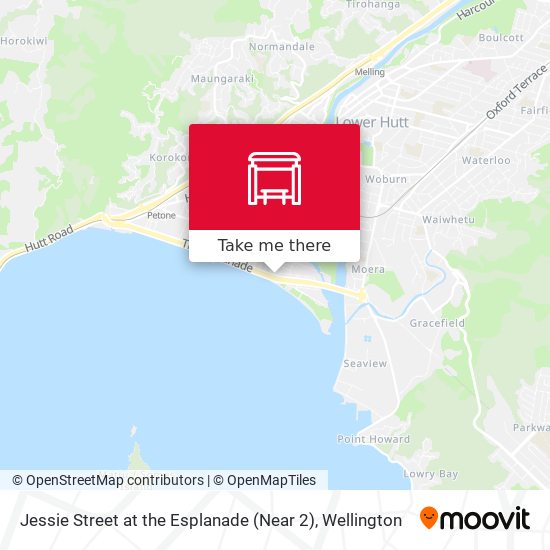 Jessie Street at the Esplanade (Near 2) map