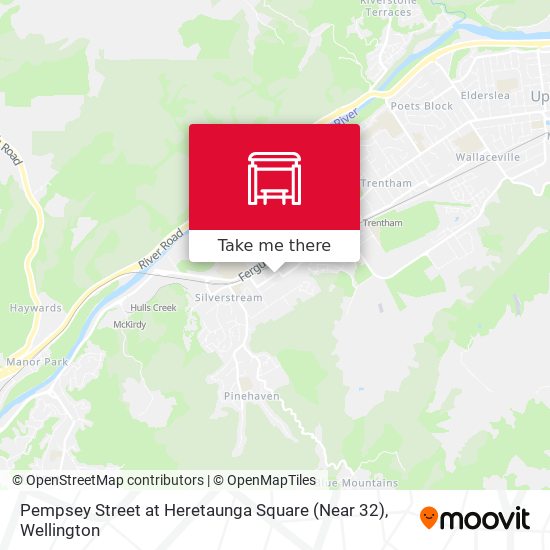 Pempsey Street at Heretaunga Square (Near 32)地图