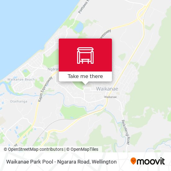 Waikanae Park Pool - Ngarara Road地图