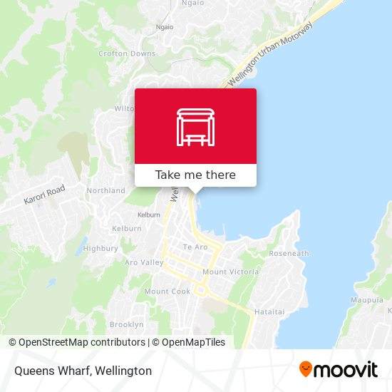 Queens Wharf map