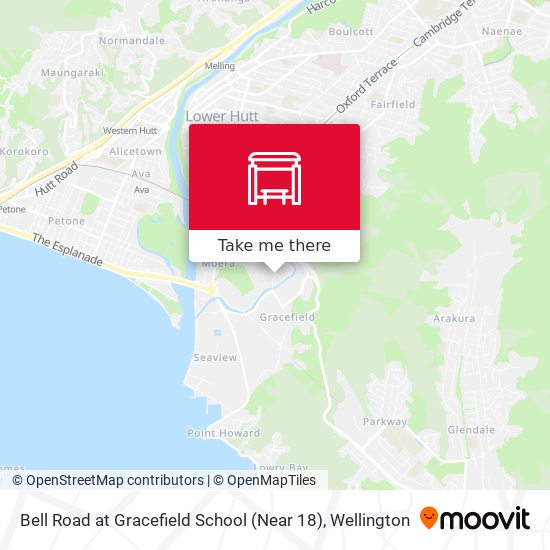 Bell Road at Gracefield School (Near 18) map