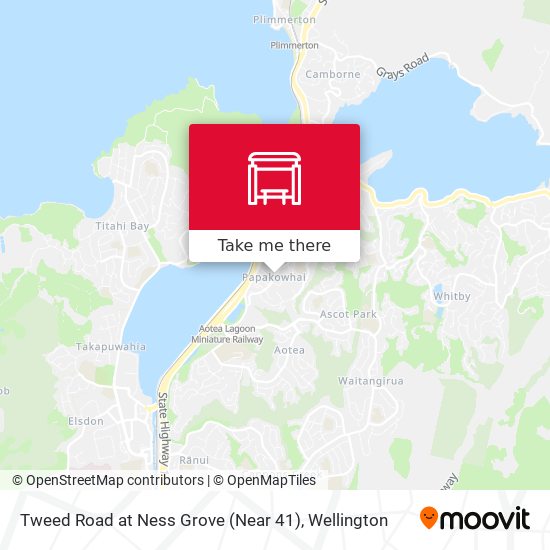 Tweed Road at Ness Grove (Near 41) map