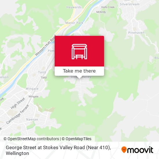 George Street at Stokes Valley Road (Near 410)地图