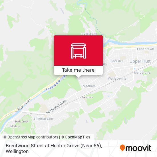 Brentwood Street at Hector Grove (Near 56) map