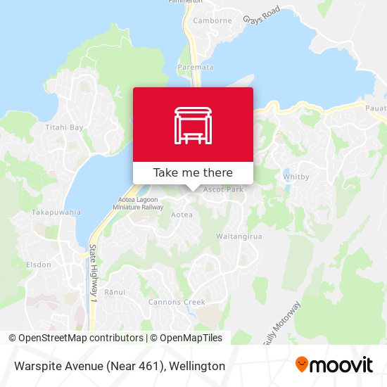 Warspite Avenue (Near 461) map