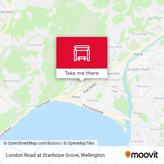 London Road at Stanhope Grove地图