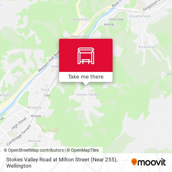 Stokes Valley Road at Milton Street (Near 255) map