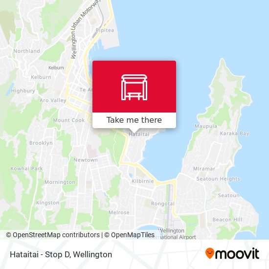 Hataitai - Stop D map