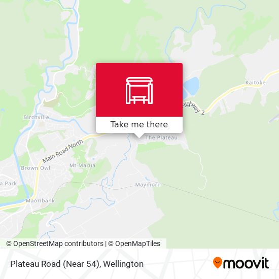 Plateau Road (Near 54) map