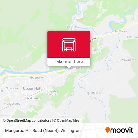 Mangaroa Hill Road (Near 4)地图