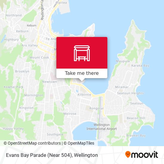 Evans Bay Parade (Near 504) map