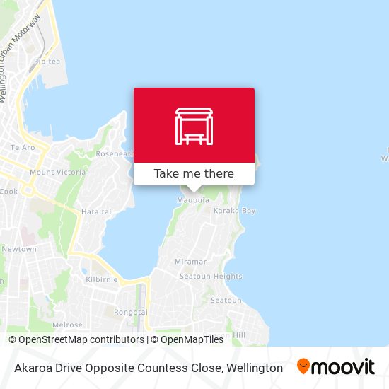 Akaroa Drive Opposite Countess Close map