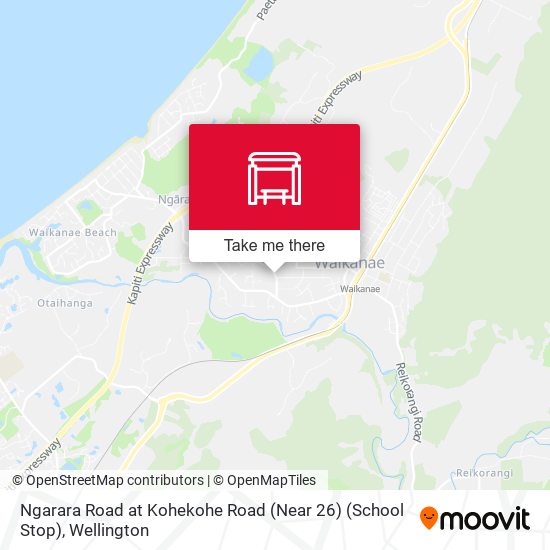 Ngarara Road at Kohekohe Road (Near 26) (School Stop) map