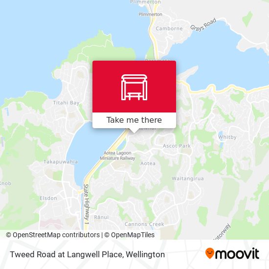 Tweed Road at Langwell Place地图