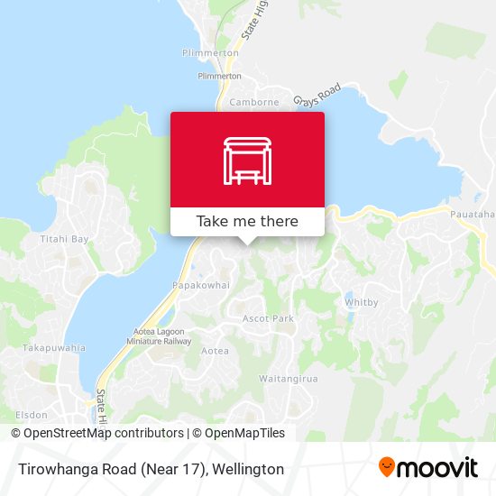 Tirowhanga Road (Near 17) map