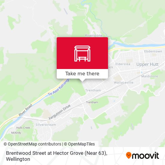 Brentwood Street at Hector Grove (Near 63) map