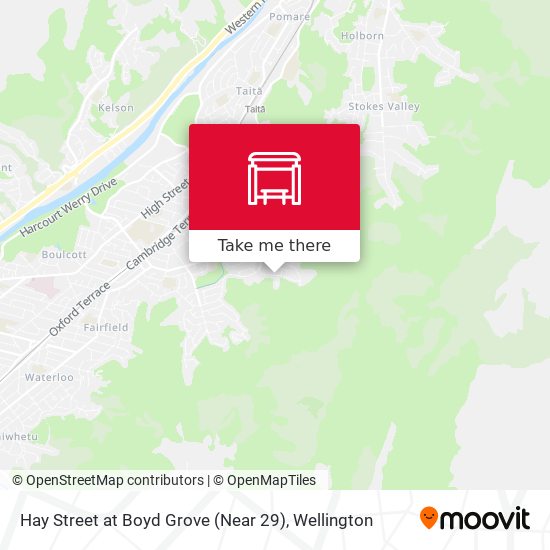 Hay Street at Boyd Grove (Near 29) map